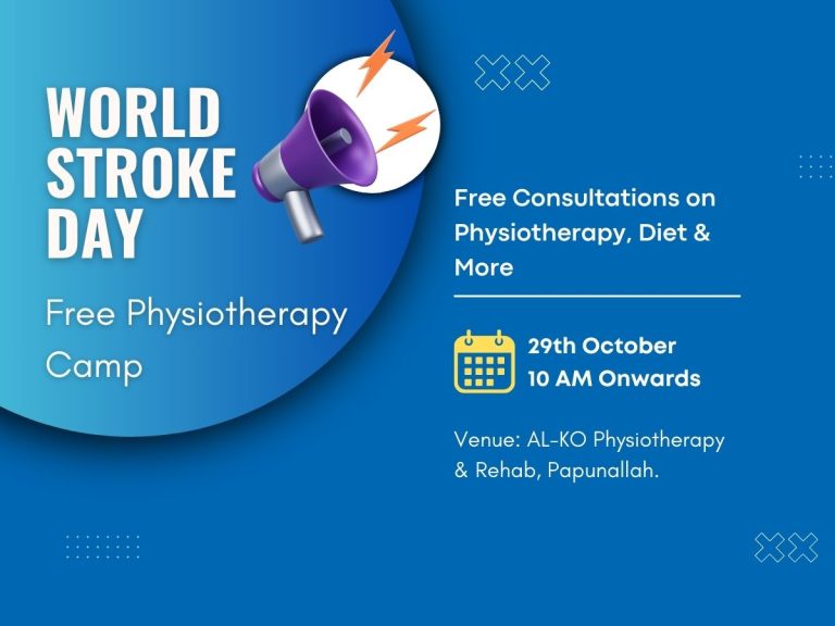 Free Physiotherapy Camp for World Health Day - Invitation