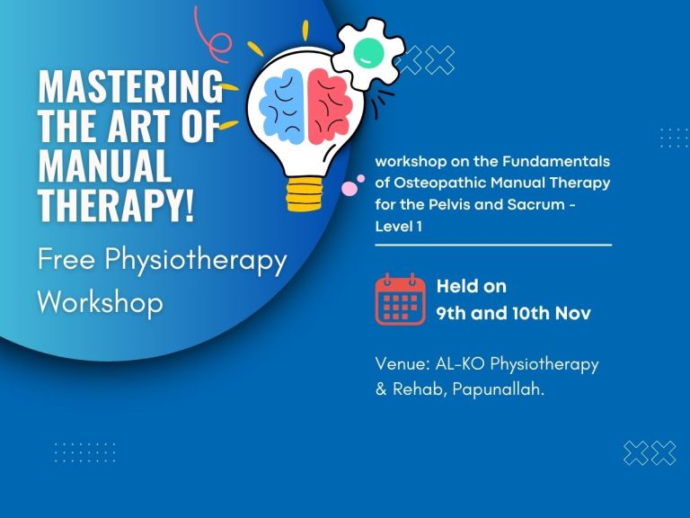 workshop on the Fundamentals of Osteopathic Manual Therapy for the Pelvis and Sacrum - Level 1